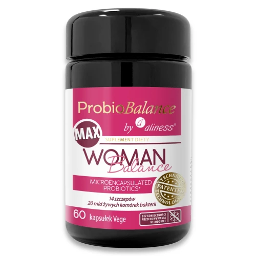 ProbioBALANCE - MAX Woman Balance 20 mld. - 60 kapsułek ProbioBALANCE - MAX Woman Balance 20 mld. - 60 kapsułek